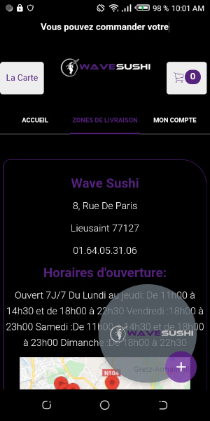 Wave Sushi Lieusaint Screenshot 3