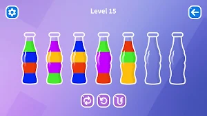 Water Sort - Offline Puzzle Screenshot 1
