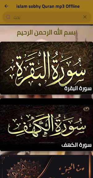 اسلام صبحي قرآن mp3 Screenshot 3