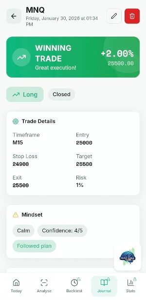 Psych Edge Trader Screenshot 2
