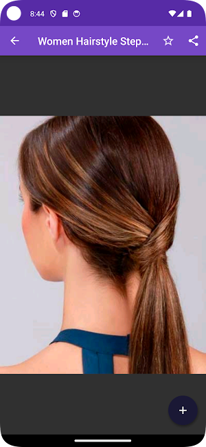 Women Hairstyle Step By Step Screenshot 2