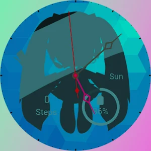 MikuWatchFace Screenshot 1