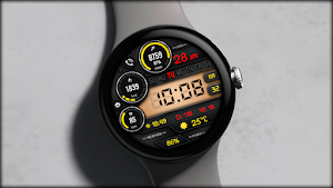 Digital Vors 323 watch face Screenshot 0