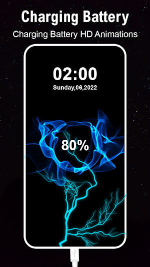 Charging Animation: Battery Screenshot 0