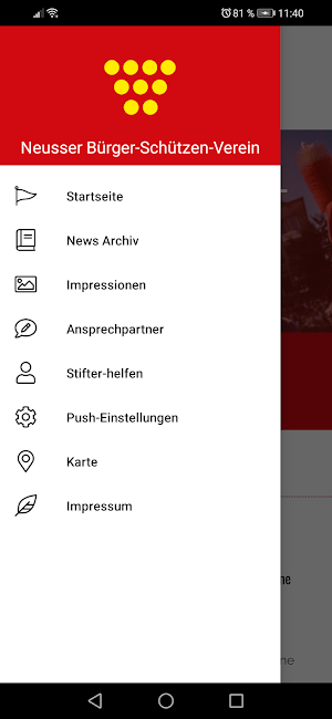 Neusser Bürger-Schützen-Verein Screenshot 2