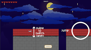 Cat X Roof: Rooftop Chaos Screenshot 1