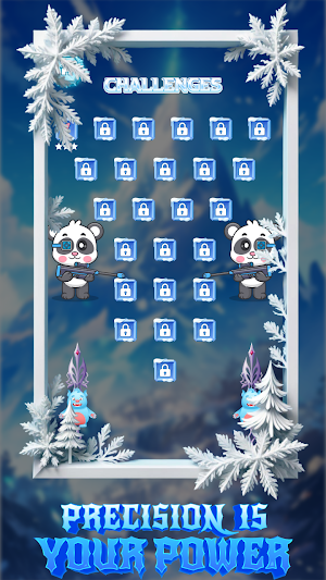 Snow Monster Aim Journey Screenshot 1
