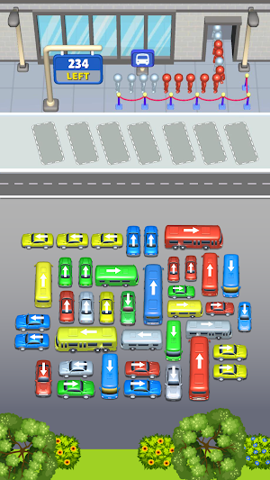 Traffic Jam: Color Bus Parking Screenshot 0