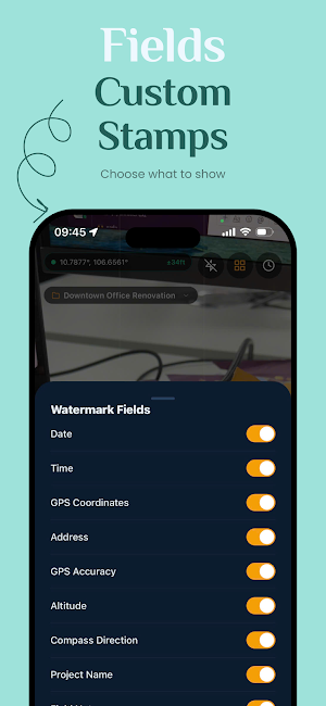 FieldStamp Pro: GPS Camera Screenshot 2