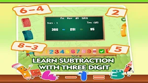 Learning Subtraction Math Kids Screenshot 0