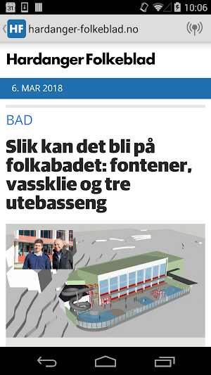 hardanger-folkeblad.no Screenshot 2