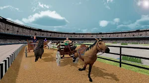 Horse Cart Racing Simulator Screenshot 0