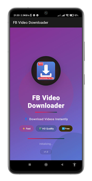 FB Video Downloader Screenshot 0