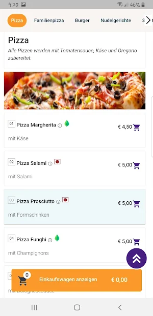 Bella Italia Pizzeria Benndorf Screenshot 3