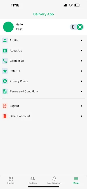 RozDeal – Delivery Partner Screenshot 2
