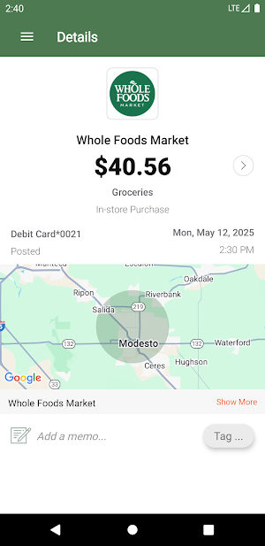 WV Central Cardnav Screenshot 1