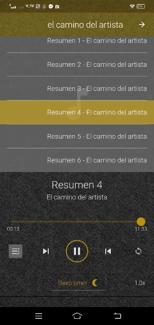El camino del artista PDF MP3 Screenshot 1