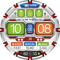 Digital Panel WS10 Watch Face