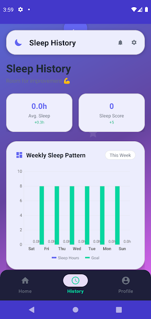 Night Sleep Monitor Screenshot 2