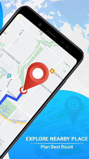 GPS Route, Map Locator, Naviga Screenshot 1
