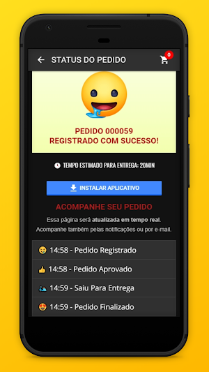 Frango Truck Screenshot 2
