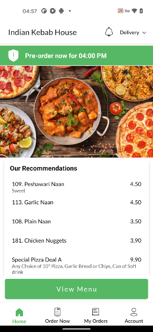 Indian Kebab House Screenshot 1