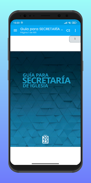 Guía para Secretaría iglesia Screenshot 0