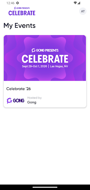 Gong Celebrate Screenshot 0