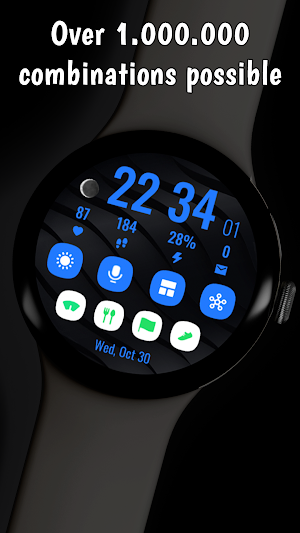 Ultra Launcher Watch Face Screenshot 1