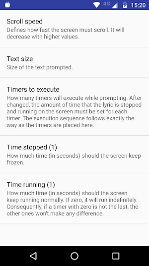 Singer Pro (DEPRECATED) Screenshot 1