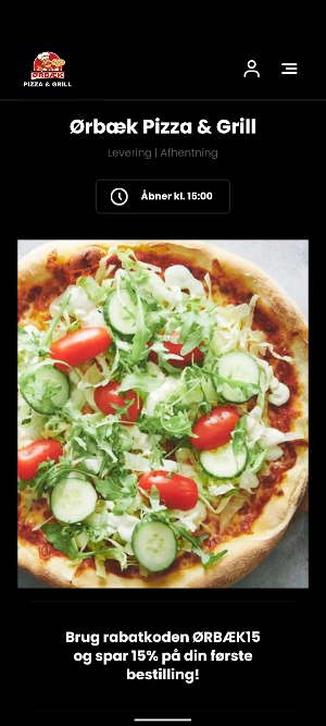 Ørbæk Pizza & Grill Screenshot 0