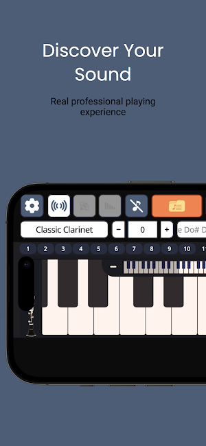 Simple Clarinet Screenshot 0