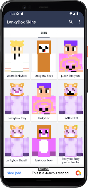 LankyBox Skins for Minecraft Screenshot 0