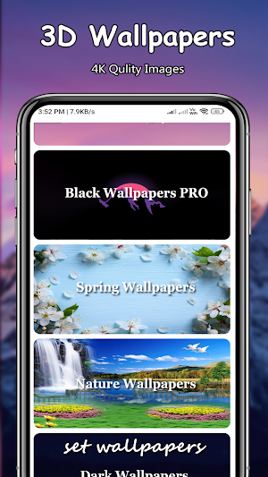 Black Wallpapers PRO Screenshot 1