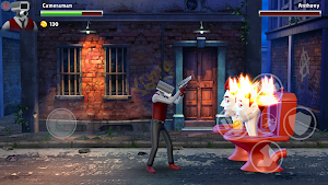 Toilet Monster Street Fight Screenshot 2