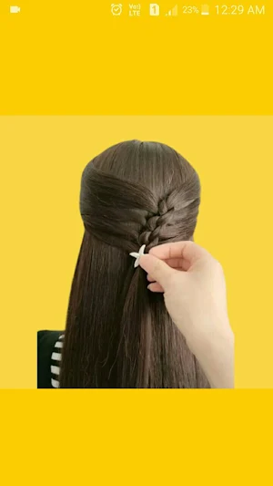 Girls HairStyle Steps Screenshot 0