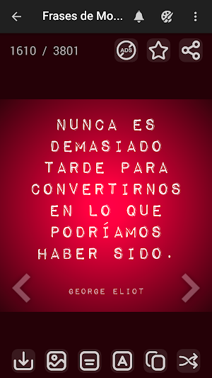 Frases de Motivación: Inspiración y Ánimo Screenshot 1
