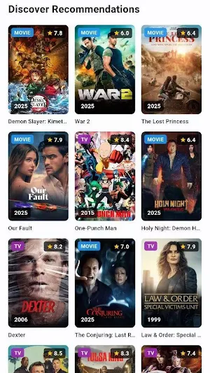 FilmReelTV Screenshot 1
