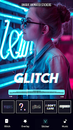 Glitch Video Effects - VHS Video Editor & Filters Screenshot 3