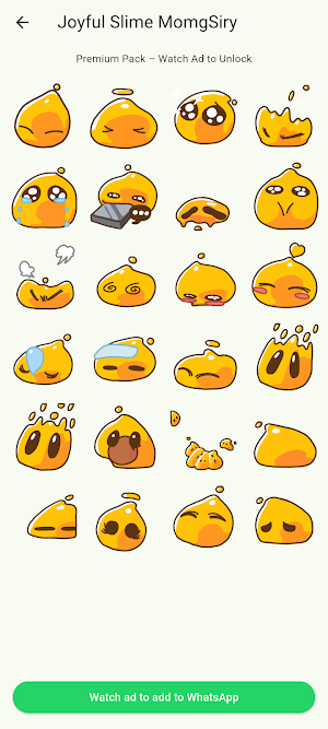 Unique Vibe Stickers Screenshot 2