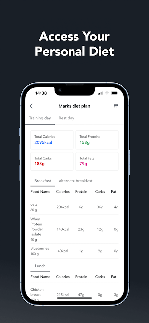 Luke Eskesen Fitness Screenshot 0