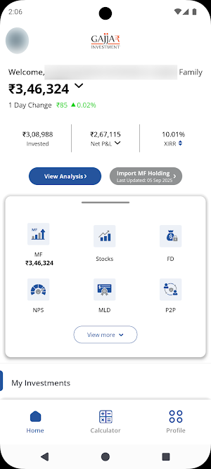 GAJJAR INVESTMENT Screenshot 0