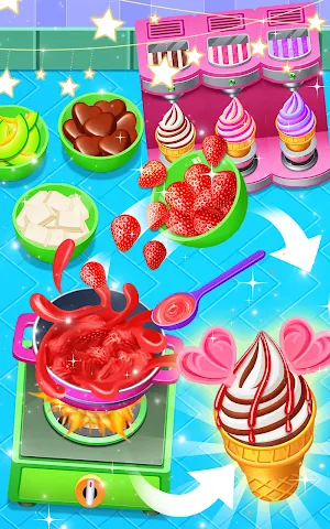 Ice Cream Make Shop - Cooking Screenshot 0