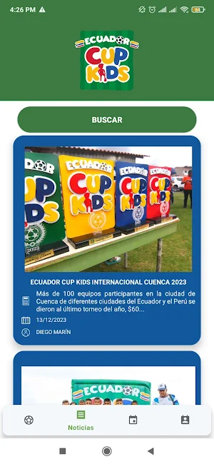 Ecuador Cup Kids Screenshot 2