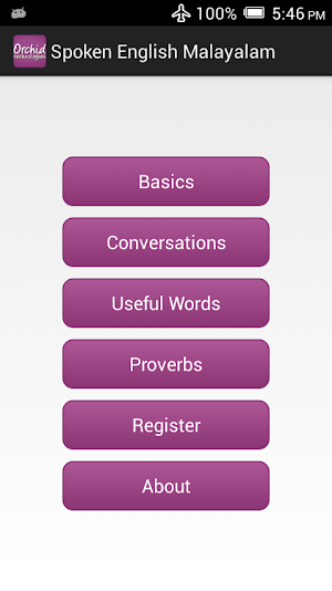 Spoken English Malayalam Screenshot 1