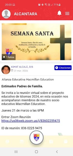 Colegio Corazón de Jesus Screenshot 1