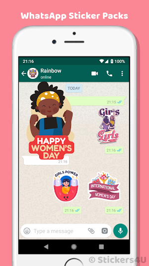 Women's Day Sticker Packs Pt.3 Screenshot 1