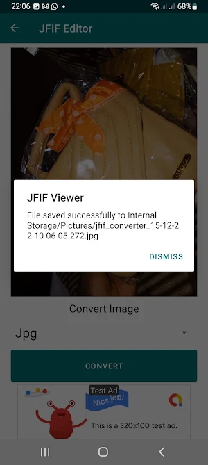 JFIF Viewer & Converter Screenshot 3