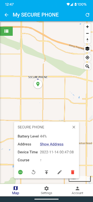 My SECURE PHONE Screenshot 2