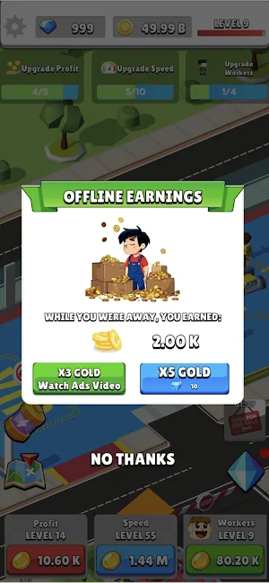 Idle Car Giga Factory Tycoon Screenshot 3